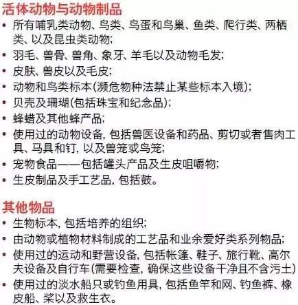 4月17日起入境澳洲查到这些物品直接取消签证立刻遣返